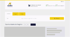 Desktop Screenshot of aliancaimoveislins.com.br